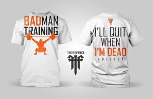 Bad Man Training t-shirt